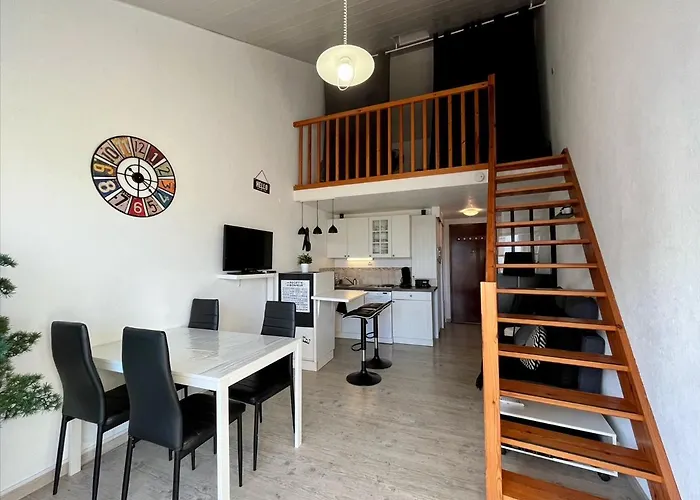 公寓 Mezzanine Proche Avec Balcon - Fr-1-197-558 莱萨布勒-多洛讷